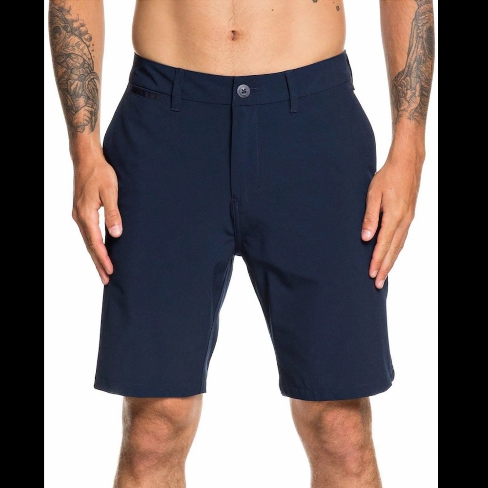 Quicksilver Amphibian Shorts Navy Size 36. NWT